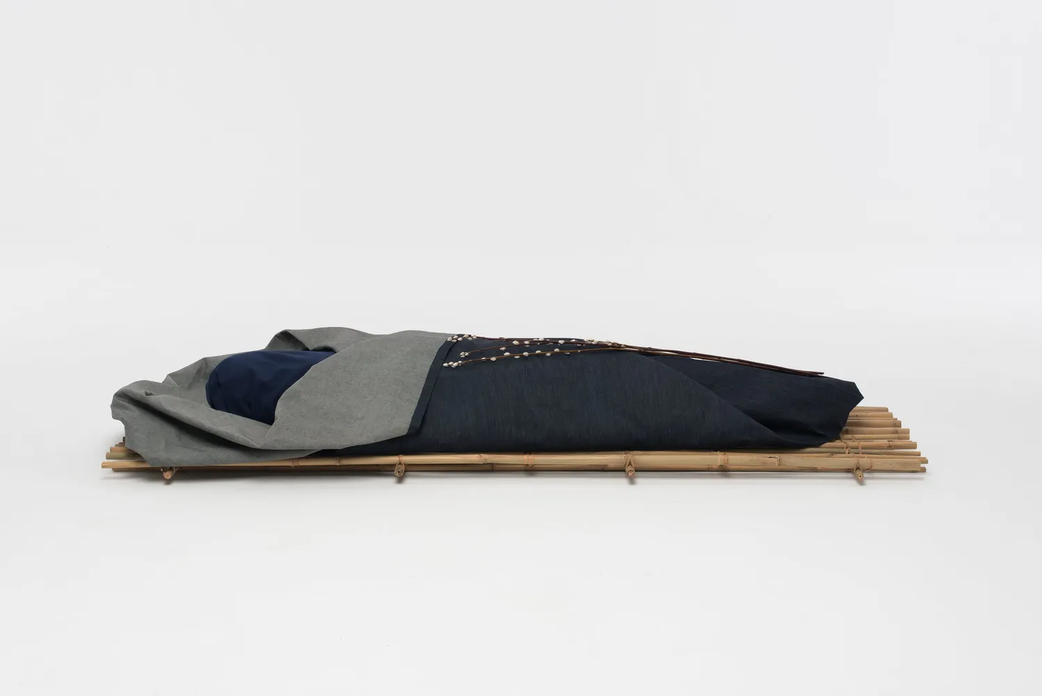 Wikkelgoed Spijkerstof Wade Denim Hennep Katoen