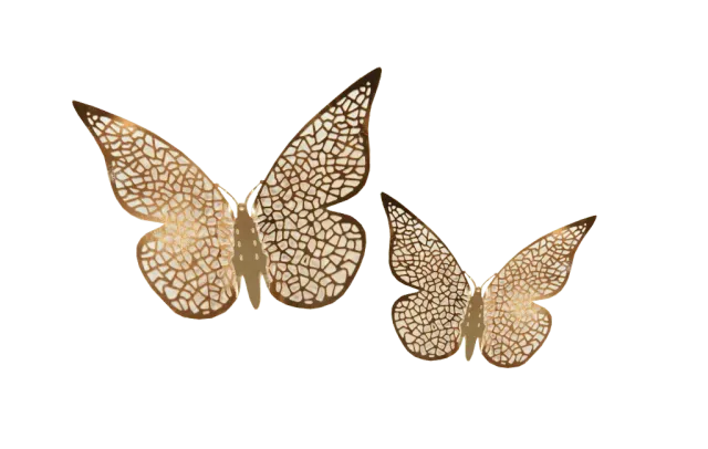 Rouwdoeken Golden butterflies rouwdoek