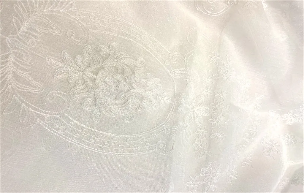 Rouwdoeken Voile bedrukt wade