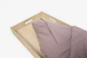 Wikkelgoed Colored linen shroud linnen lijkwade
