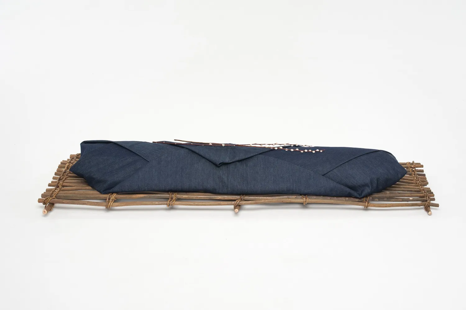 Wikkelgoed Spijkerstof Wade Denim Hennep Katoen